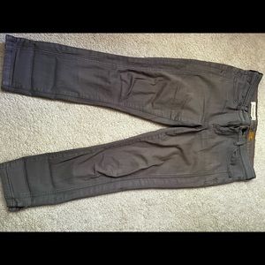 Gray Pilcro denim pants